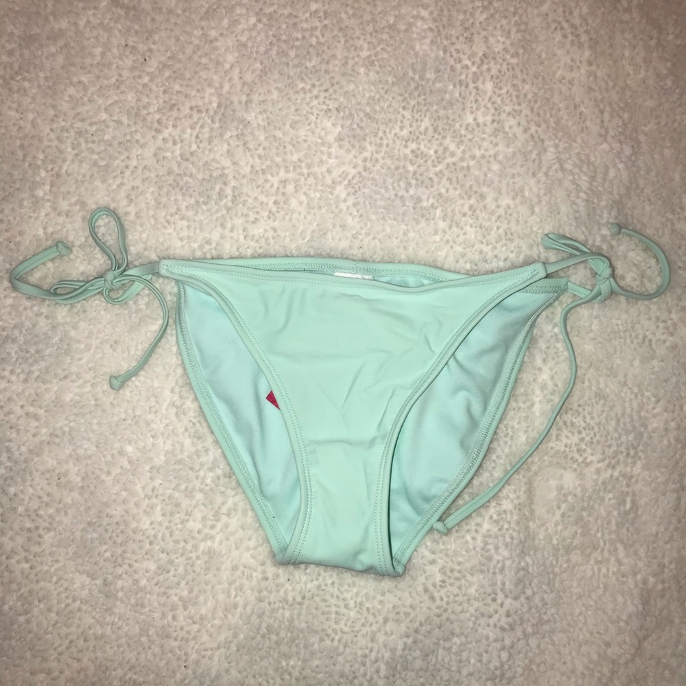 Light Blue/Light Teal String Bikini Bottom